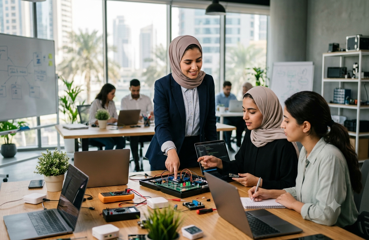 بناء القدرات التقنية والقيادية: الاستثمار الأضمن لمستقبل الشابات